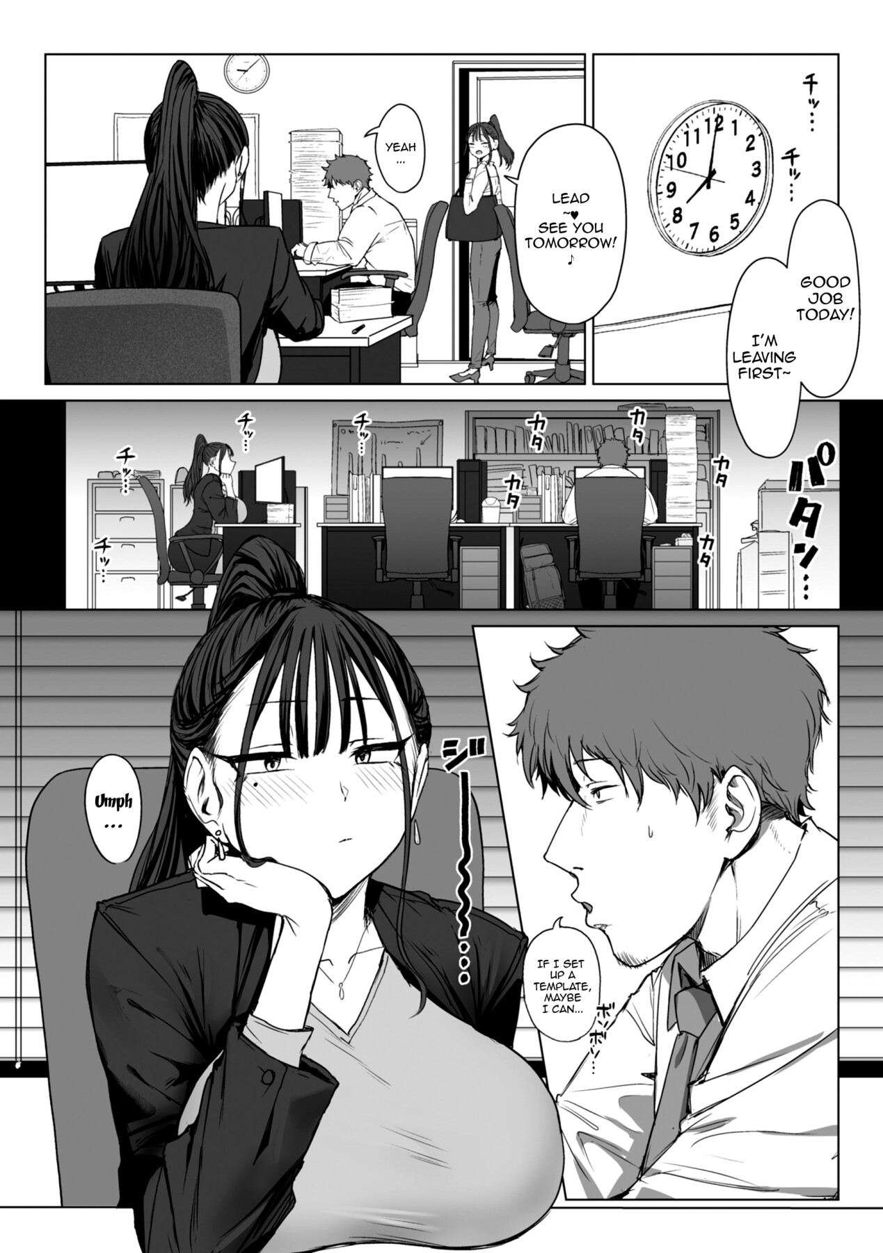 Hentai Manga Comic-I, A Guy Who Tells Women Apart By Their Asses, Got Blackmail On My Superior At Work 2-Read-6